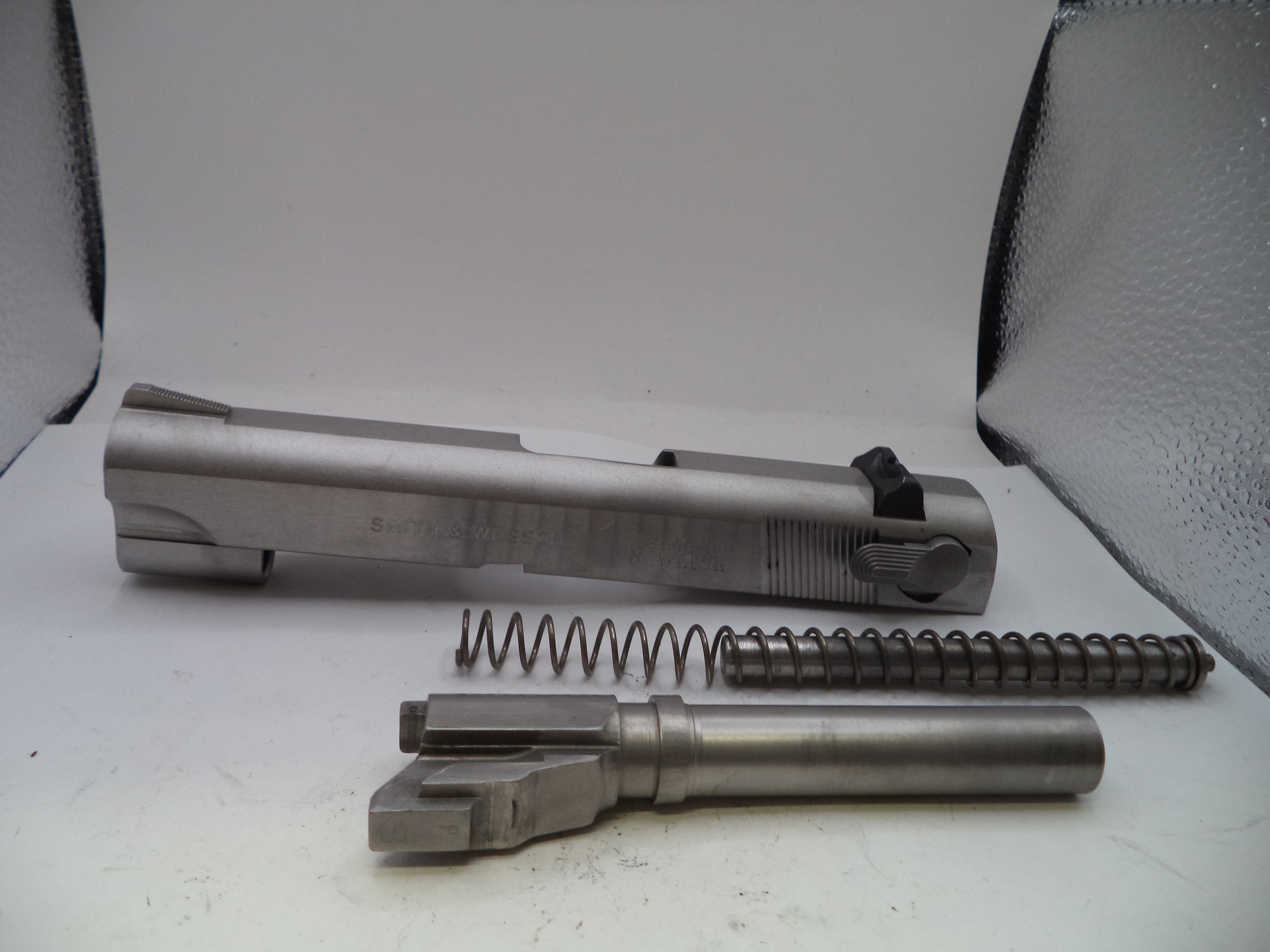 S&W Pistol Model 659 9mm Slide Assembly Stainless Steel  Used Parts 659A