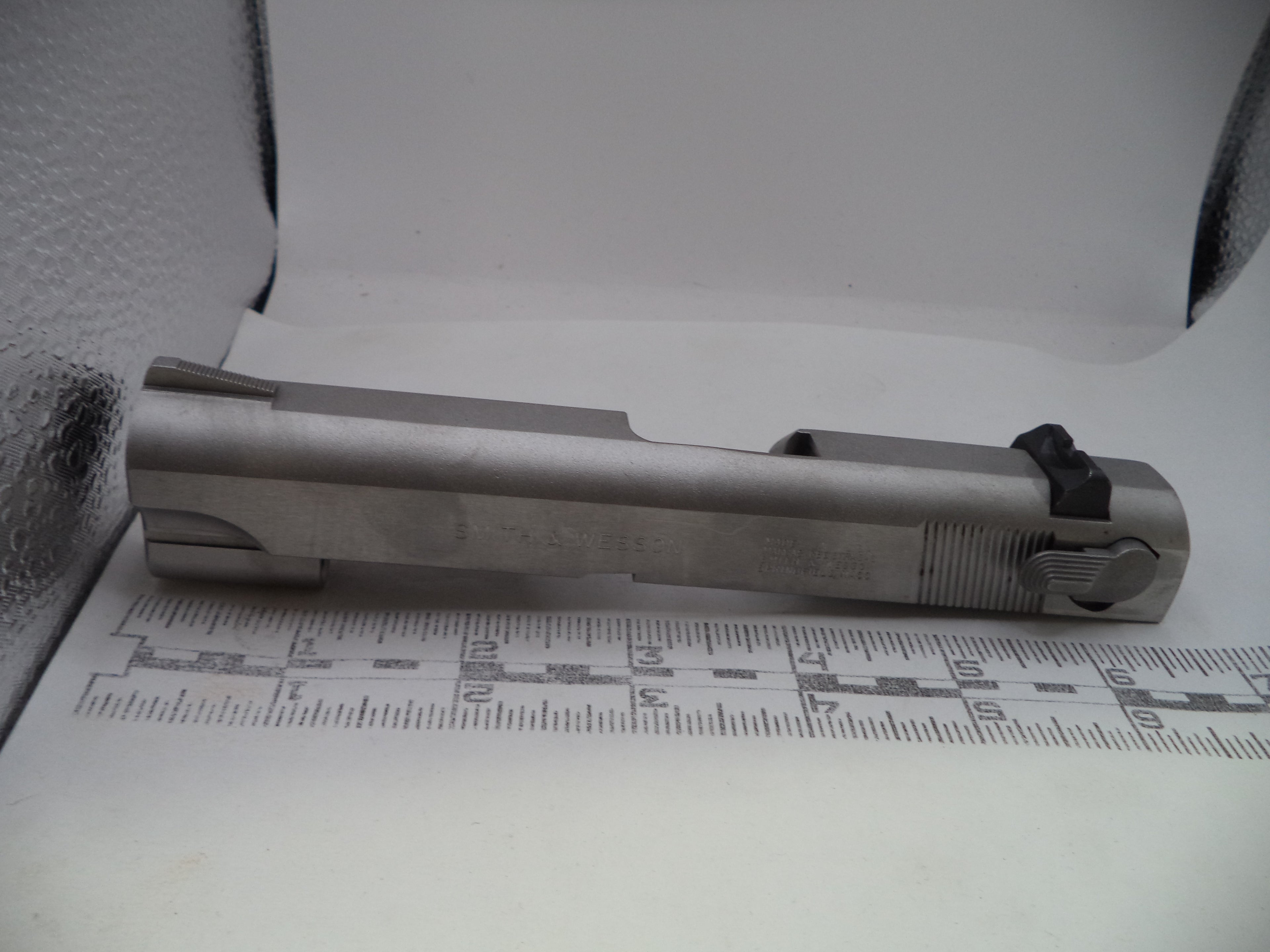 S&W Pistol Model 659 9mm Slide Assembly Stainless Steel  Used Parts 659A