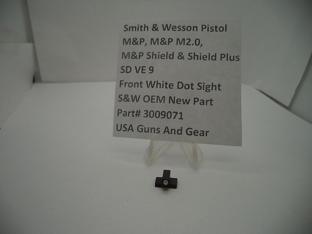 S&W M&P Front Sight White Dot 9mm/40/45 | OEM 3009071