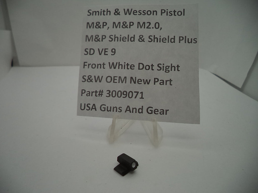 S&W M&P Front Sight White Dot 9mm/40/45 | OEM 3009071