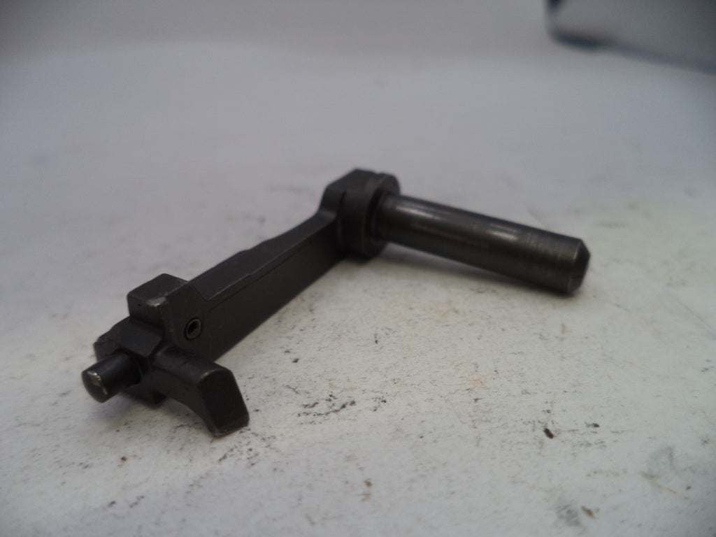 Black ignition coil on a white surface