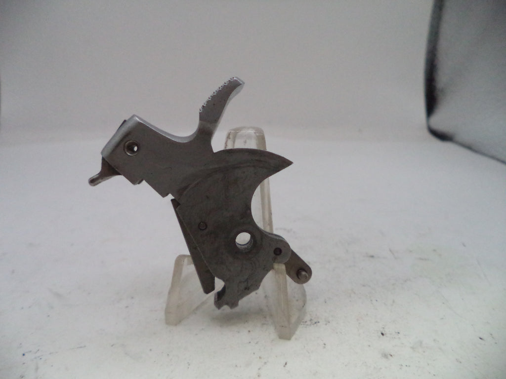 Metal mechanical component on a white background