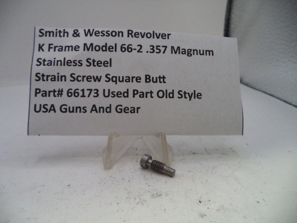 Small metal screw with descriptive label on a white background