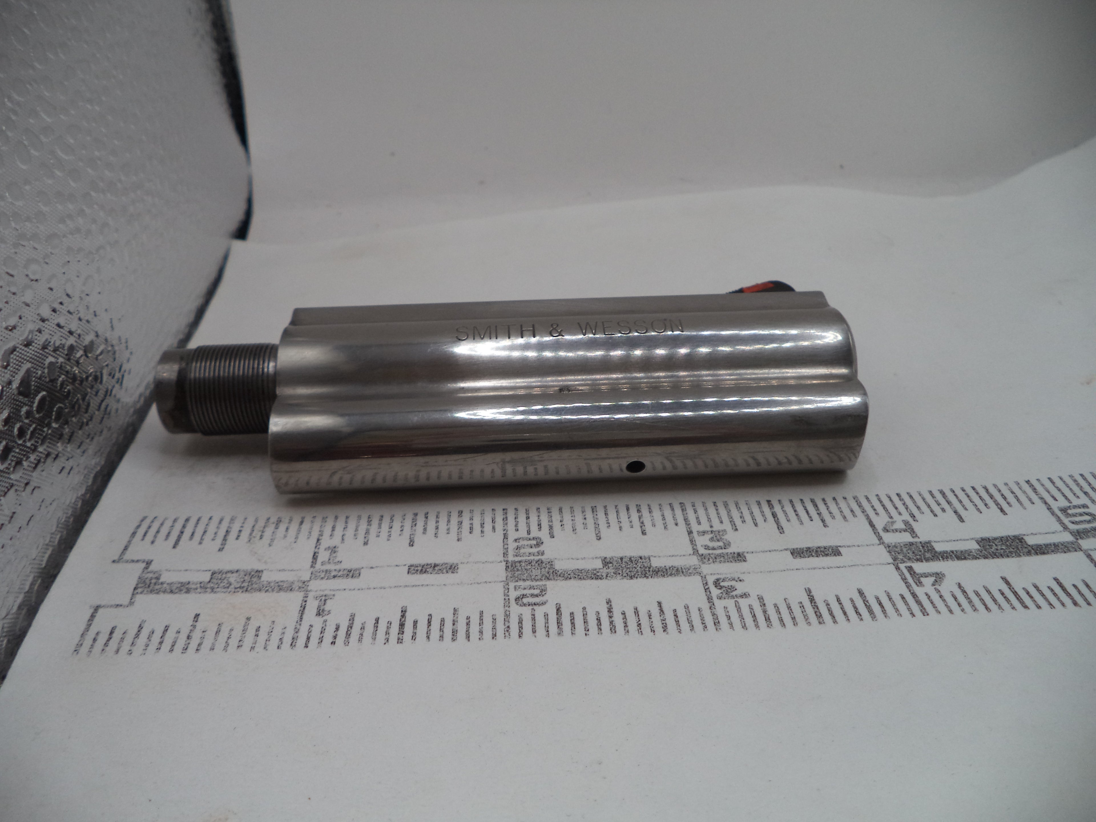 Smith & Wesson L-Frame Model 686-5 .357 Magnum 4" Non-Pinned Stainless Steel Barrel - Used, Part# 68623D
