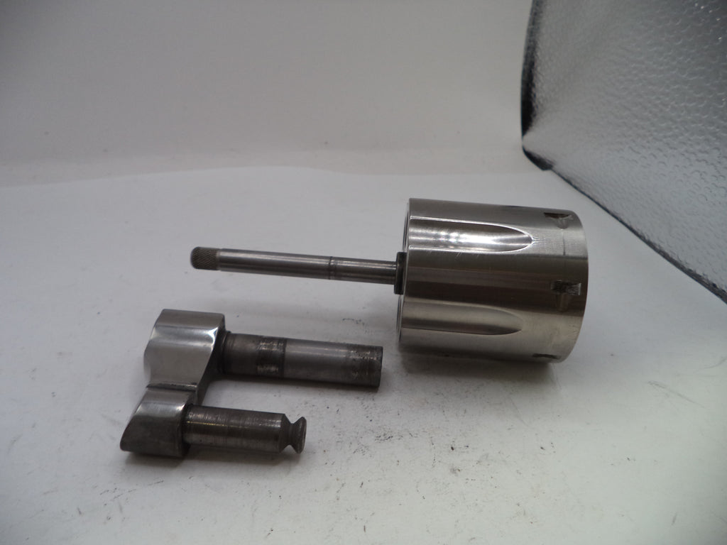 Smith & Wesson L-Frame Model 686-5 .357 Magnum Cylinder & Yoke Assembly - Stainless Steel - Part# 68672