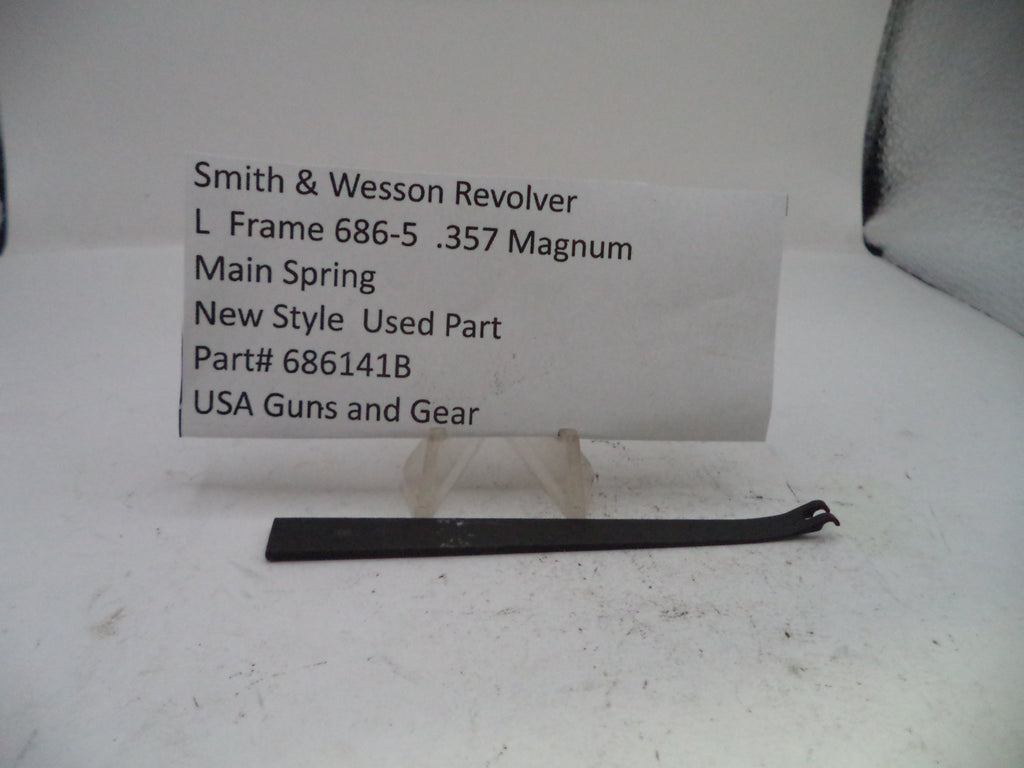 Smith & Wesson L-Frame Model 686-5 .357 Magnum Main Spring Used - Part# 686141B