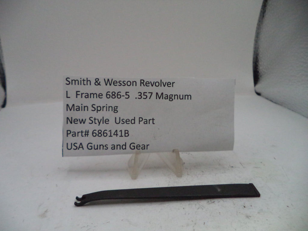 Smith & Wesson L-Frame Model 686-5 .357 Magnum Main Spring Used - Part# 686141B