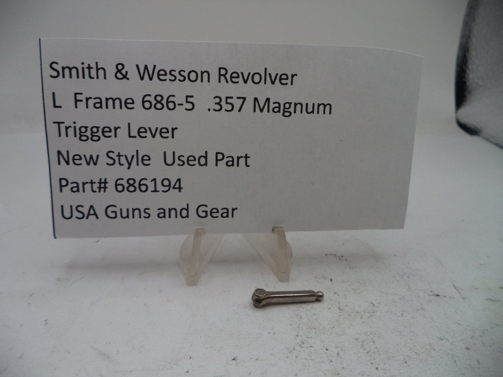 Smith & Wesson L-Frame Model 686-5 .357 Magnum Trigger Lever, Used - Part# 686194
