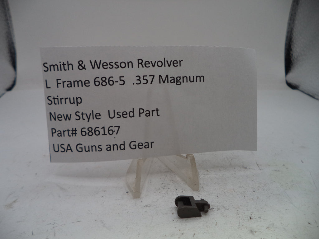 Smith & Wesson L-Frame Model 686-5 .357 Magnum Stirrup, Used - Part# 686167