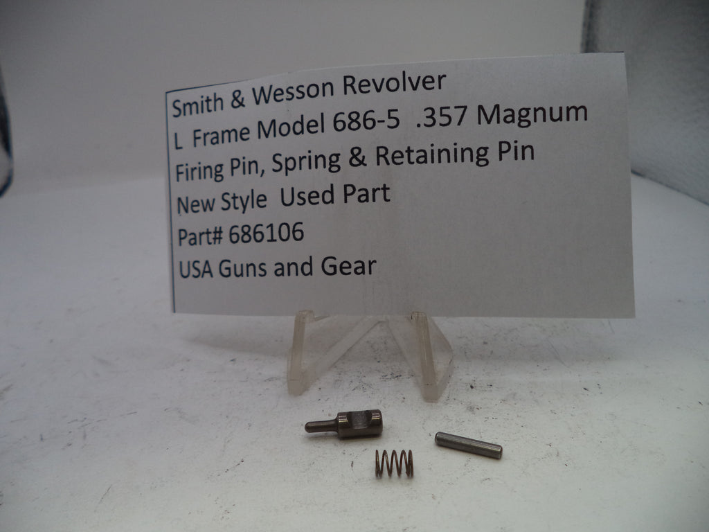 Smith & Wesson L-Frame Firing Pin New Style — 686, 586, 581, 681 — Part# 686106