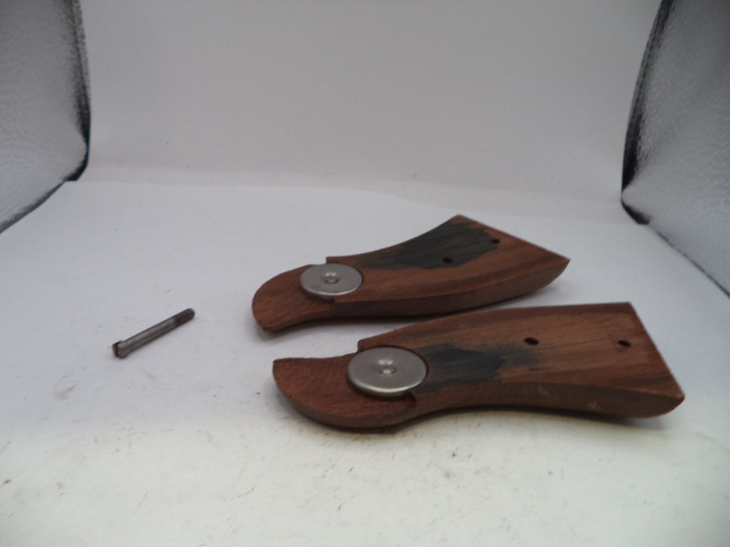 Smith & Wesson K Frame Model 12 Vintage Wood Grips - .38 Special