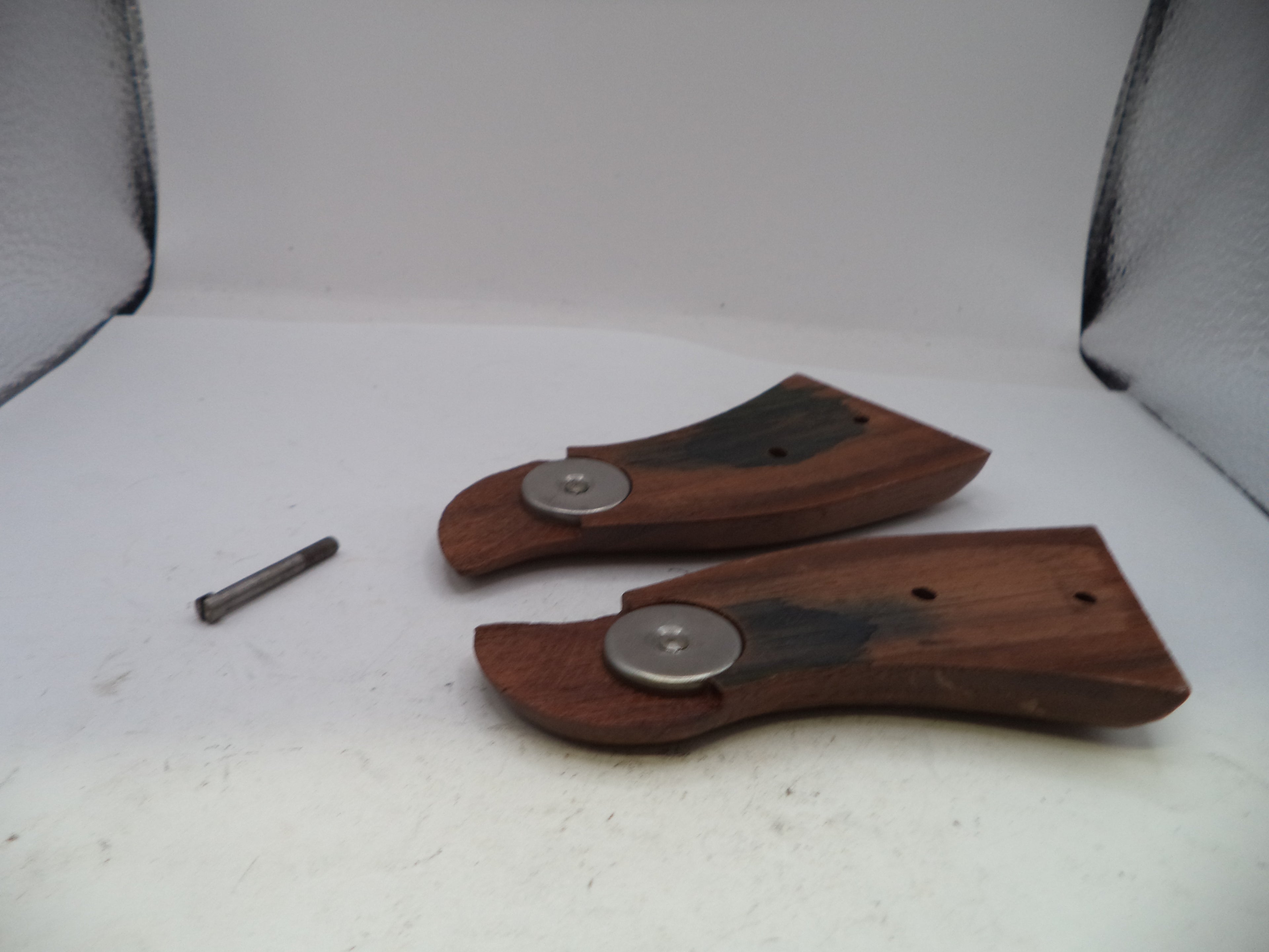 Smith & Wesson K Frame Model 12 Vintage Wood Grips - .38 Special