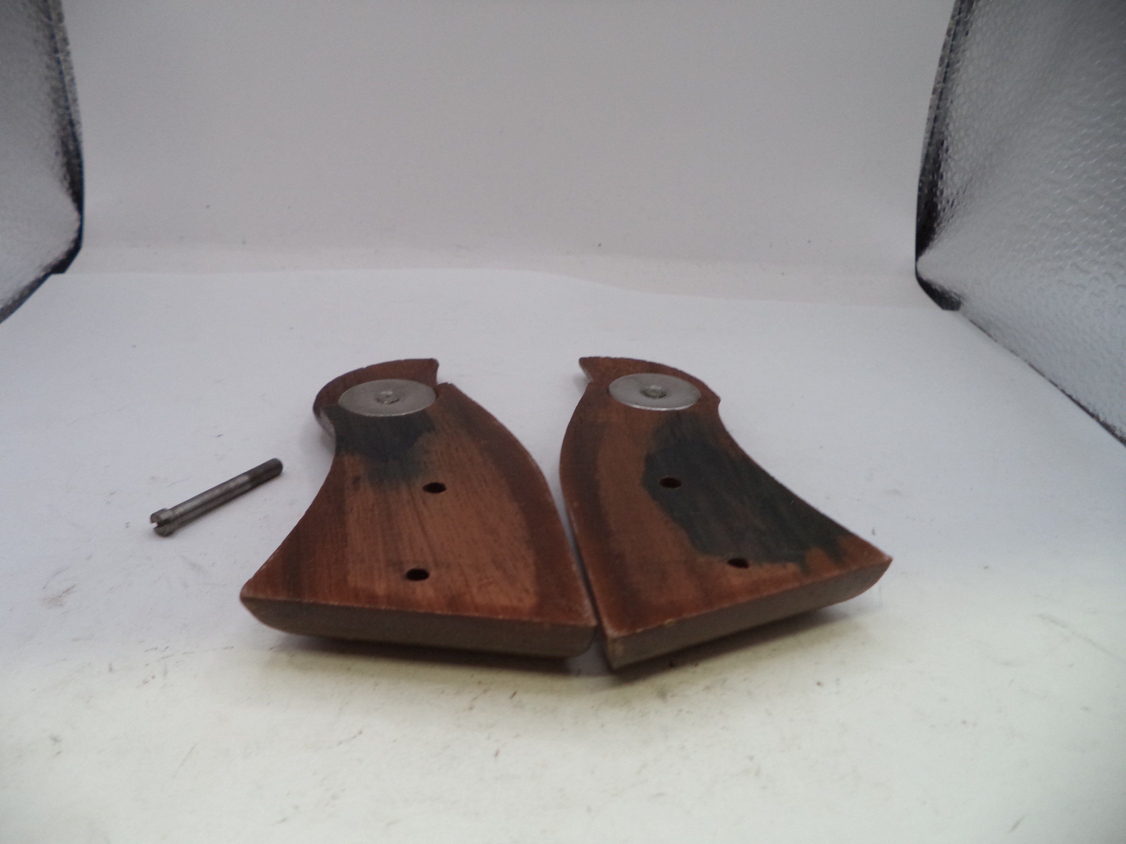 Smith & Wesson K Frame Model 12 Vintage Wood Grips - .38 Special