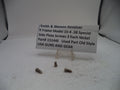 Smith & Wesson K Frame Model 15-4 Side Plate Screws (3) Nickel Used 15144E