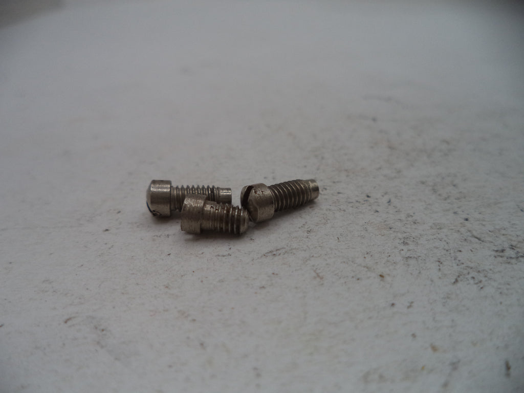 Smith & Wesson K Frame Model 15-4 Side Plate Screws (3) Nickel Used 15144E