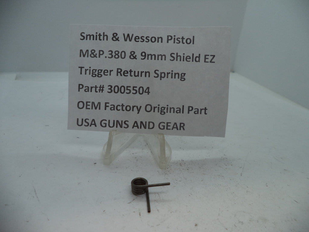 Smith & Wesson M&P 380 and 9mm Shield EZ Trigger Return Spring 3005504