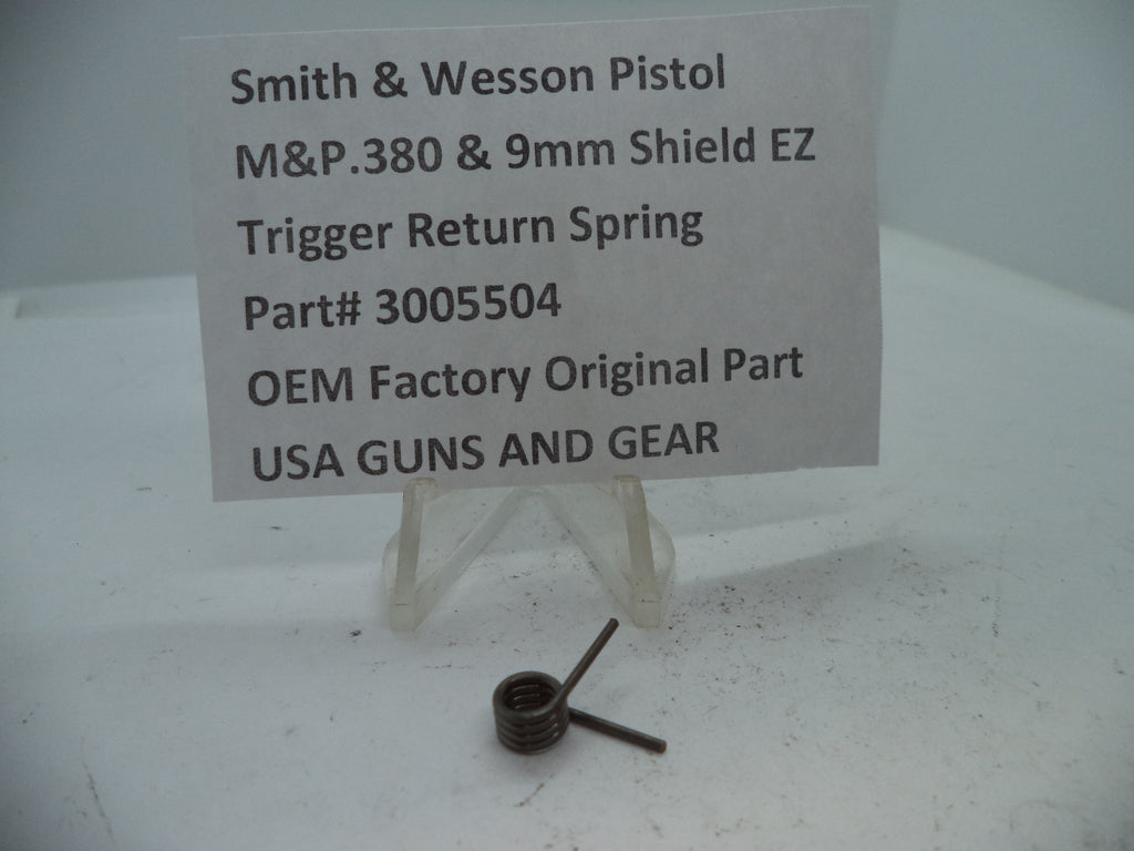 Smith & Wesson M&P 380 and 9mm Shield EZ Trigger Return Spring 3005504