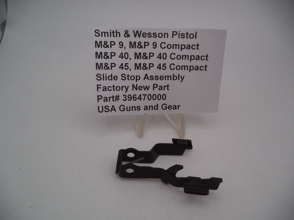 Smith & Wesson M&P Slide Stop Assembly 9/40/45 | OEM 396470000