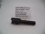 425500000 Smith & Wesson Pistol M&P Compact 9mm Barrel 3 1/2" New
