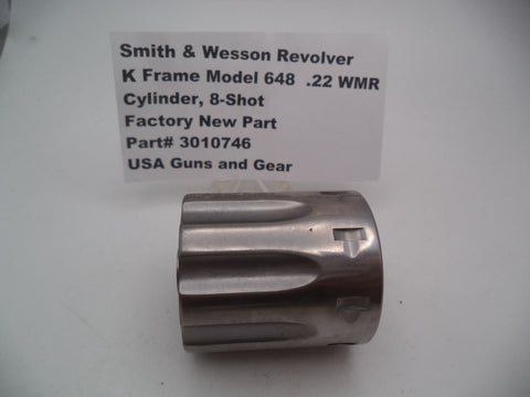 3010746 S&W K Frame Model 648  .22 WMR  Cylinder 8 Shot New