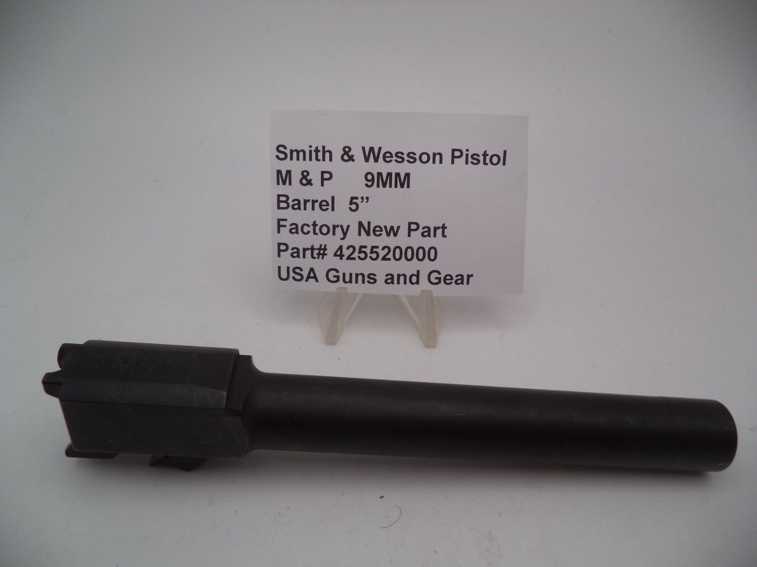 Smith & Wesson M&P 9mm Barrel 5" - Factory OEM Part 425520000