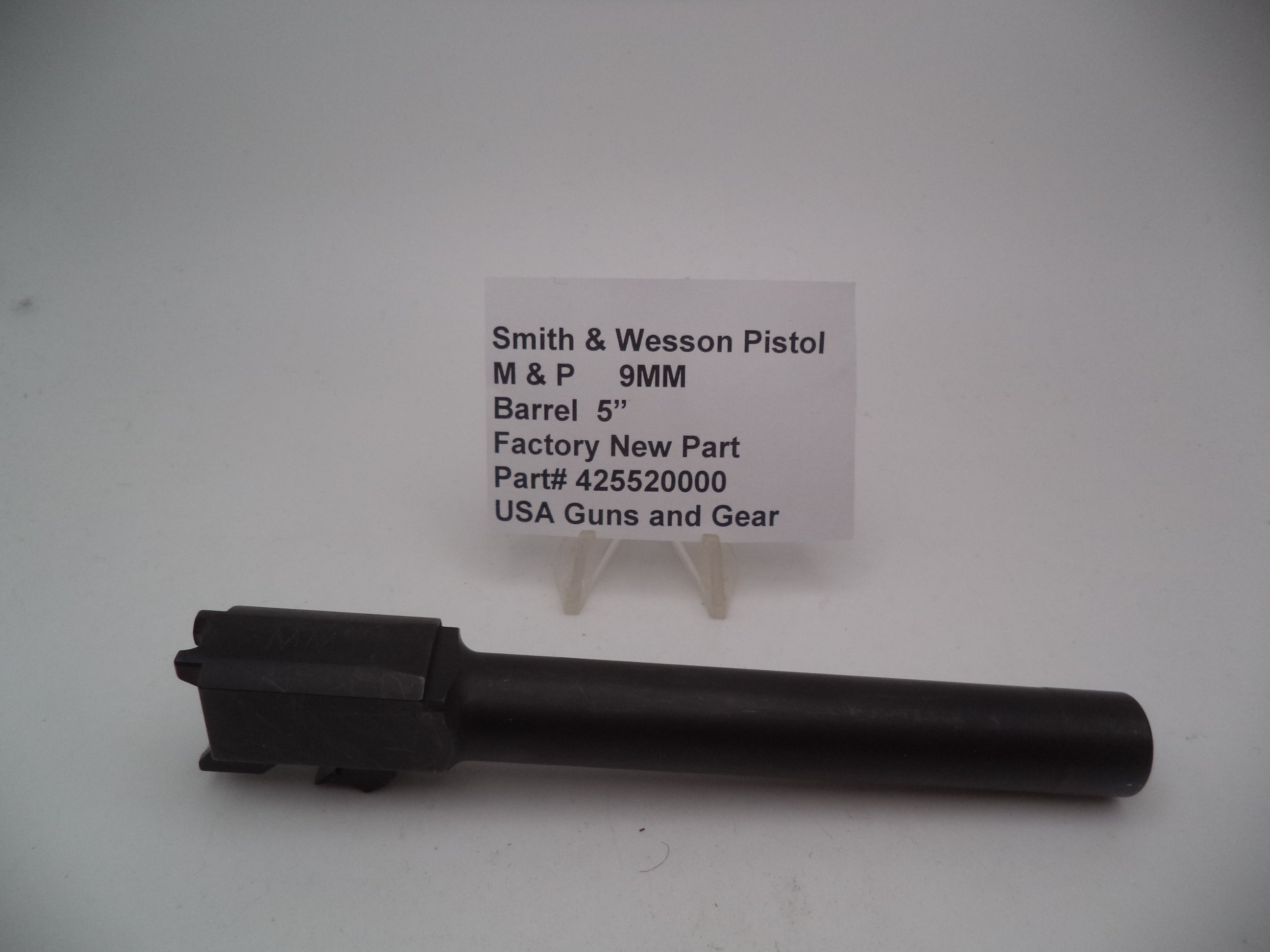 Smith & Wesson M&P 9mm Barrel 5" - Factory OEM Part 425520000