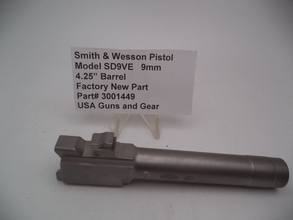 S&W SD9 VE 4.25" Barrel 9mm Stainless | OEM 3001449