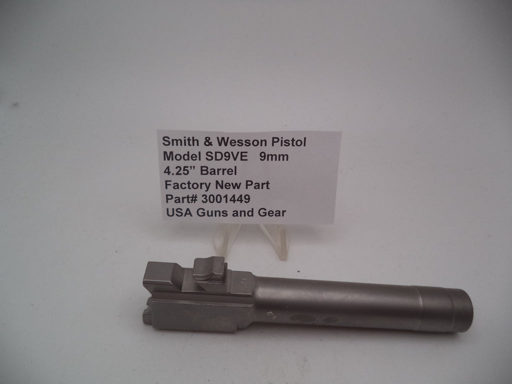 S&W SD9 VE 4.25" Barrel 9mm Stainless | OEM 3001449