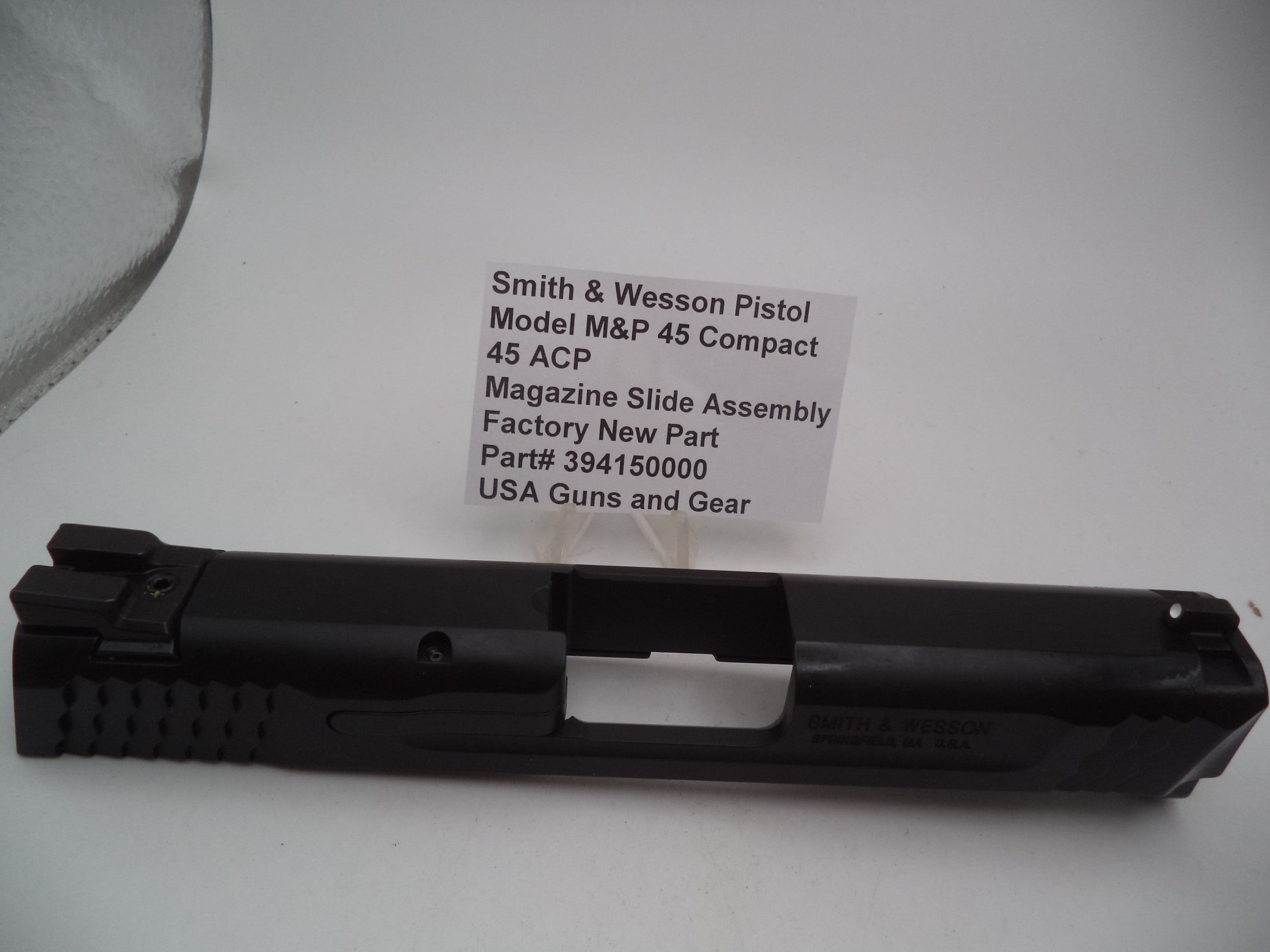 Smith & Wesson Pistol Model M&P 45 Compact Slide Assembly 394150000