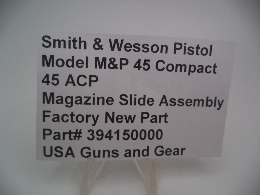 Smith & Wesson Pistol Model M&P 45 Compact Slide Assembly 394150000