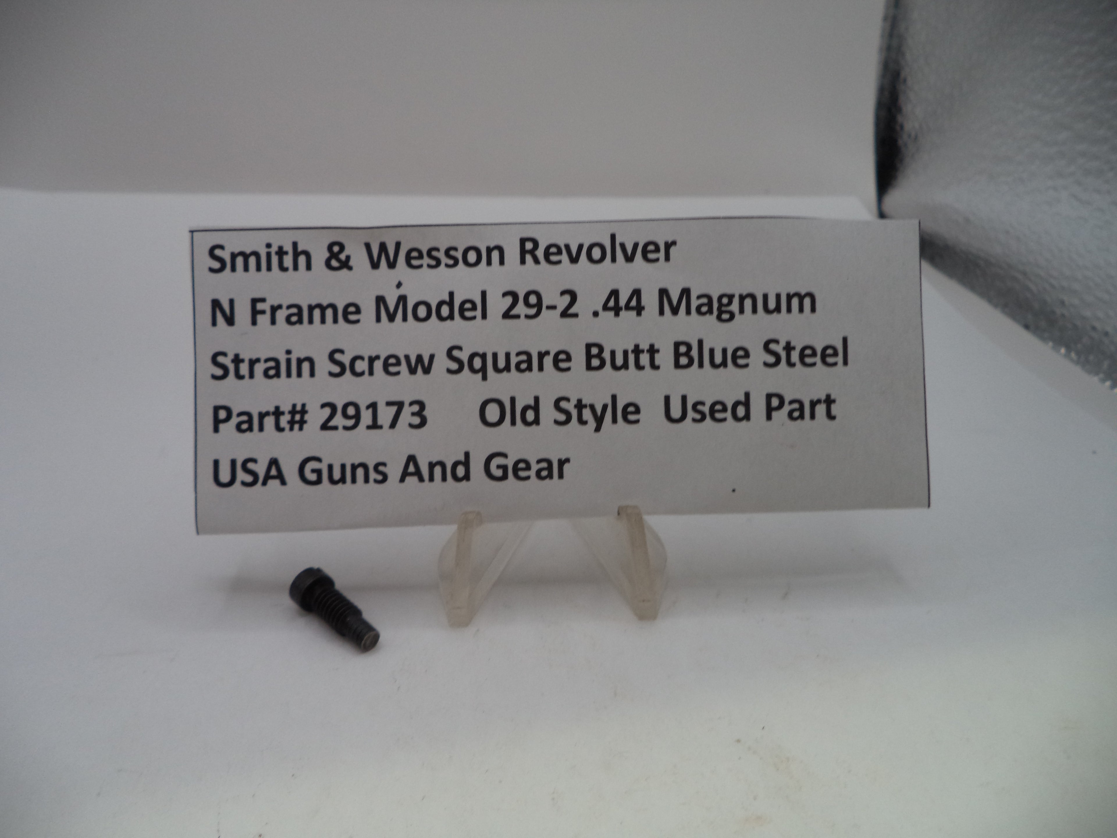 S&W N Frame Model 29-2 Strain Screw Square Butt .44 Magnum Part 29173