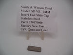 250170000 Smith & Wesson SD VE  9 MM Insert End Slide Cap