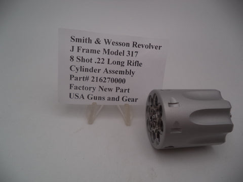 216270000 Smith & Wesson J Frame Model 317 Cylinder New Part .22 LR