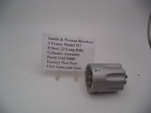 216270000 Smith & Wesson J Frame Model 317 Cylinder New Part .22 LR