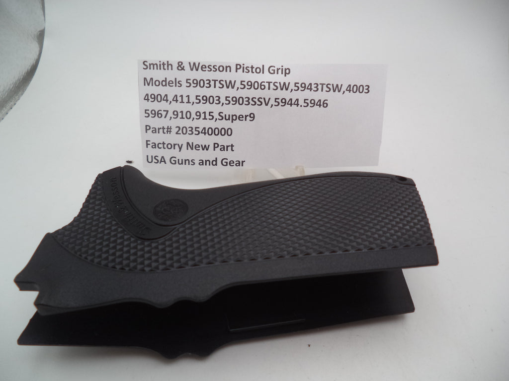 S&W Curved Grip 203540000 - Model 910, 915, 4003, 411, 5903, 5906