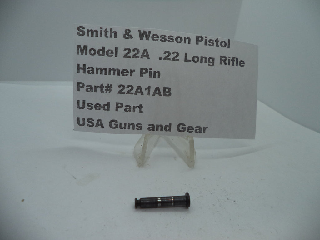 22A1AB Smith & Wesson Pistol Model 22A .22 LR Hammer Pin Used Part