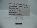 22A1AB Smith & Wesson Pistol Model 22A .22 LR Hammer Pin Used Part