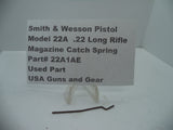 22A1AE Smith & Wesson Pistol Model 22A .22 LR Magazine Catch Spring Used