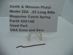 22A1AE Smith & Wesson Pistol Model 22A .22 LR Magazine Catch Spring Used