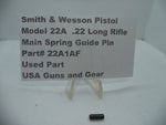 22A1AF Smith & Wesson Pistol Model 22A .22 LR Main Spring Guide Pin Used Part