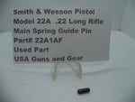 22A1AF Smith & Wesson Pistol Model 22A .22 LR Main Spring Guide Pin Used Part