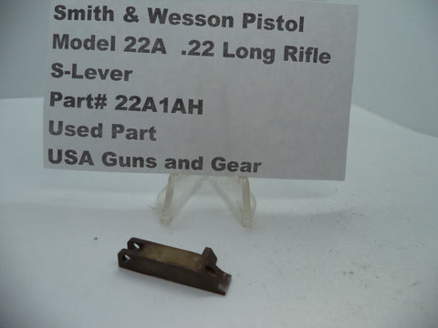 22A1AH Smith & Wesson Pistol Model 22A .22 LR S-Lever Used Part