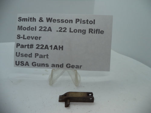 22A1AH Smith & Wesson Pistol Model 22A .22 LR S-Lever Used Part