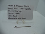 22A1AI Smith & Wesson Pistol Model 22A .22 LR S-Lever Spring Used Part