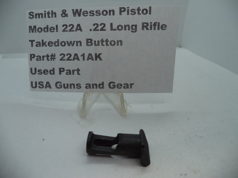 22A1AK Smith & Wesson Pistol Model 22A .22 LR Takedown Button Used Part