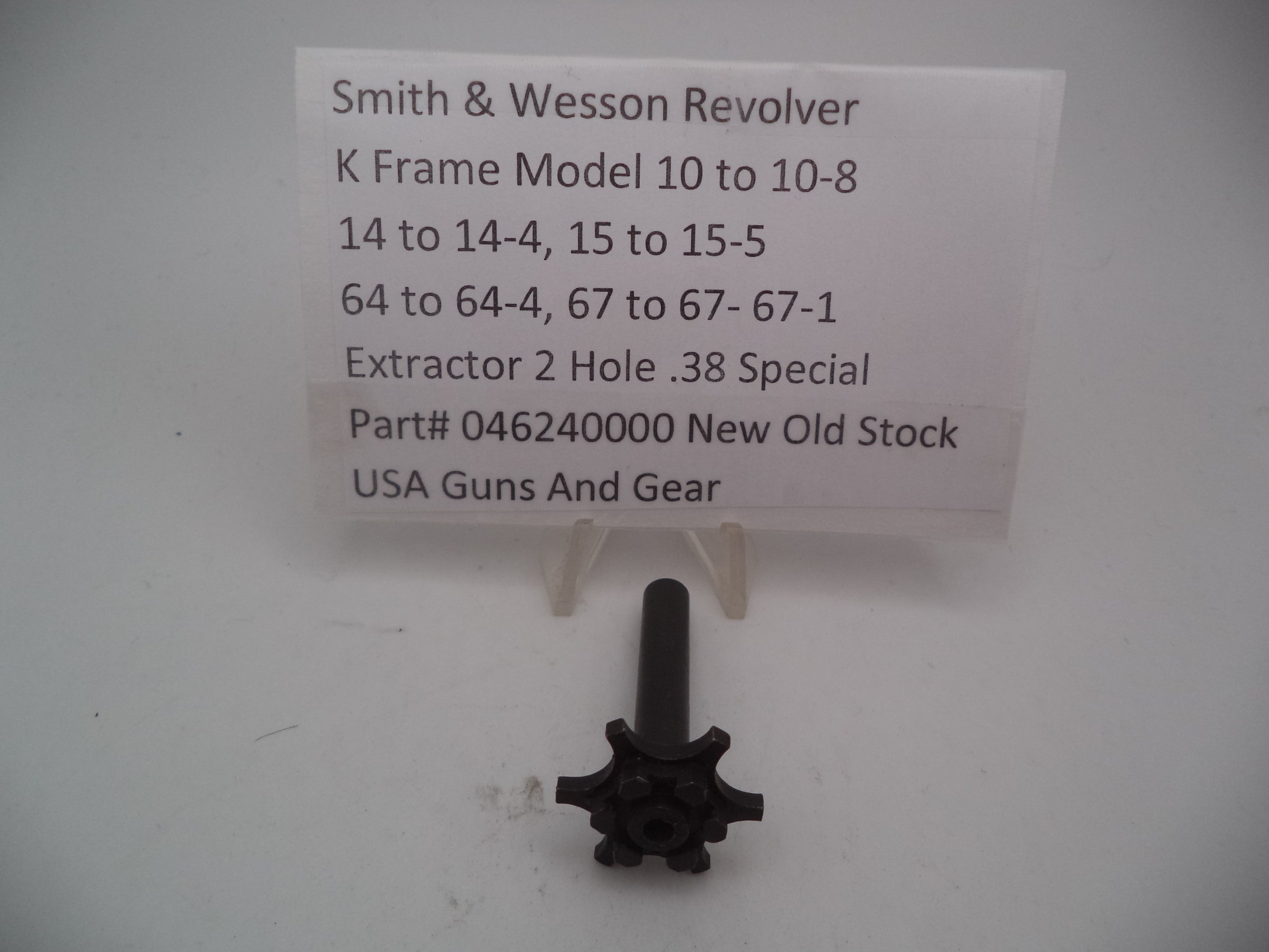 S&W K Frame Multi Model 2 Hole Extractor .38 Special 046240000