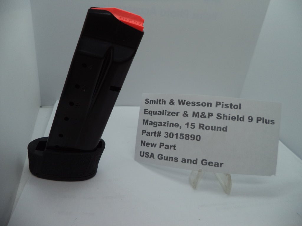 Smith & Wesson M&P Shield Plus & Equalizer Magazine - 15 Round 9mm - Factory OEM 3015890