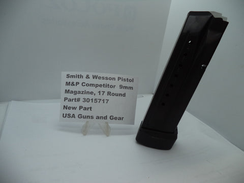 3015717 Smith & Wesson Pistol M&P Competitor Magazine 17 RD  9mm  New Part