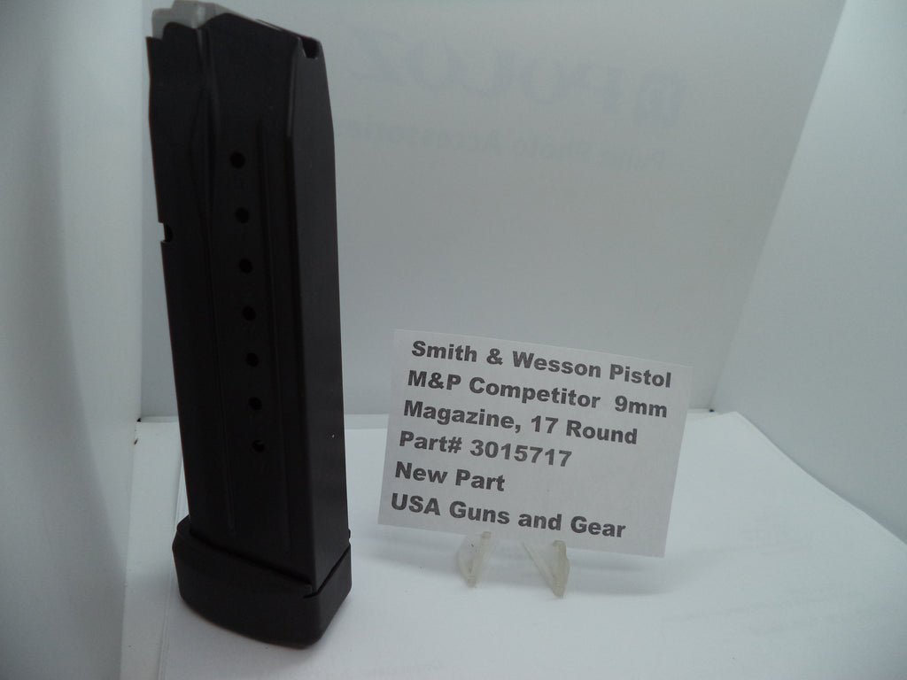 3015717 Smith & Wesson Pistol M&P Competitor Magazine 17 RD  9mm  New Part