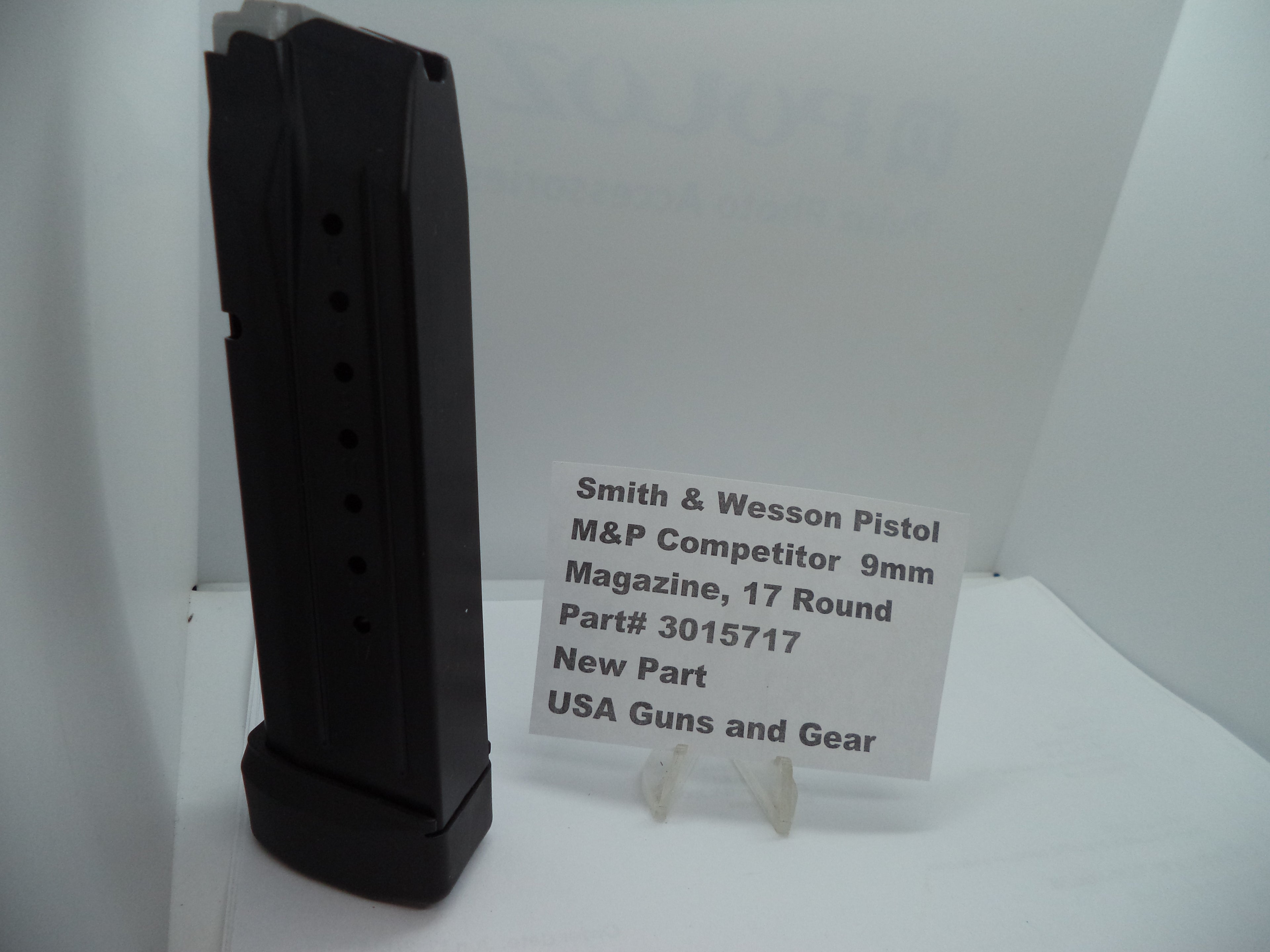3015717 Smith & Wesson Pistol M&P Competitor Magazine 17 RD  9mm  New Part